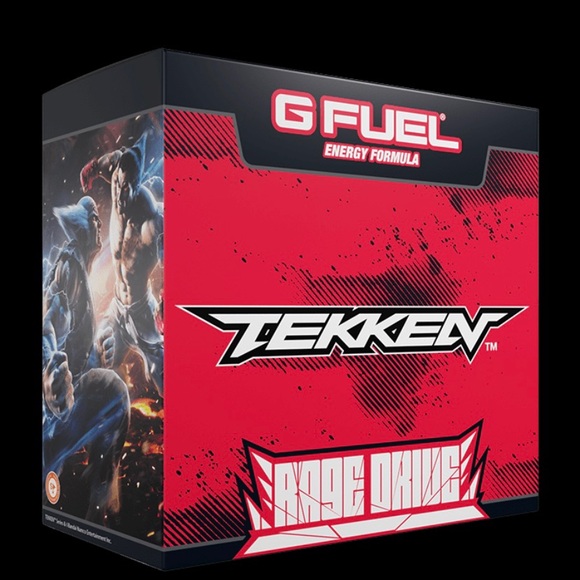 Gamma labs G FUEL Rage Drive Collector’s Box Inspired By Tekken NEW - Picture 2 of 7